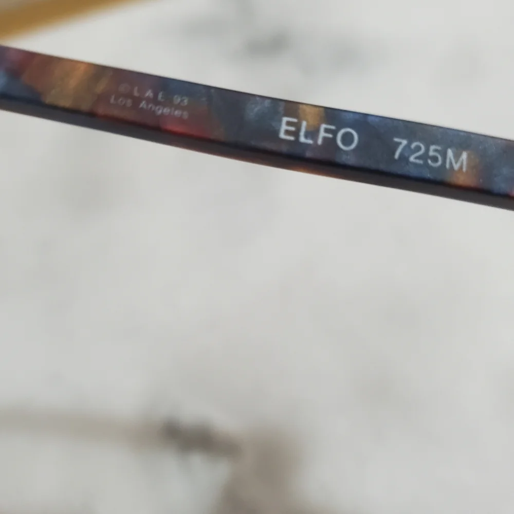New l.a.Eyeworks 1993' Elfo Gray Rust Square Unisex Eyeglass Designer Frames